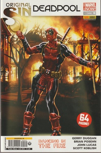Fumetto original sin deadpool - original,