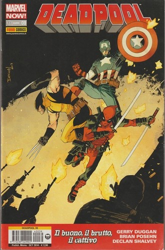 Fumetto deadpool marvel now - deadpool,