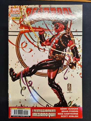 Fumetto deadpool marvel now - fumetto,