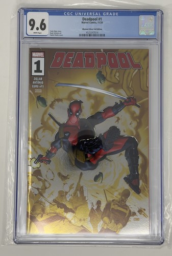 Cgc deadpool 1 marvel - 9.6,
