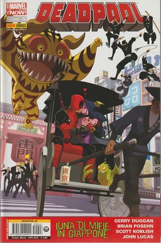 Fumetto deadpool marvel now - deadpool,