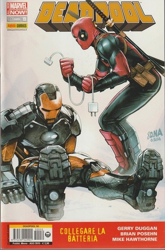 Fumetto deadpool marvel - fumetto,