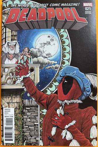 Deadpool 50 variante - 1:50,