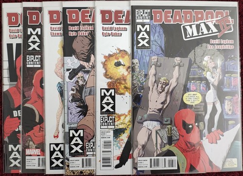 2011 marvel deadpool - max, 1-6